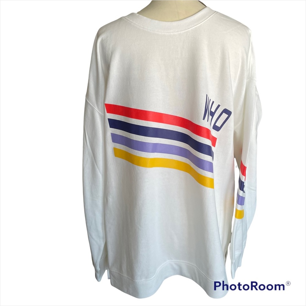 DUBGEE Striped Sweatshirt - Picture 3 of 7